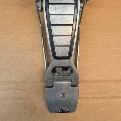 Pearl P-100 Single Bass Drum Kick Pedal - Chain Drive - Used, Good Condition image 3