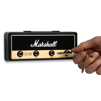 Marshall Jack Rack Key Hanger with 4 Keychains - Music Instrument Accessory image 3