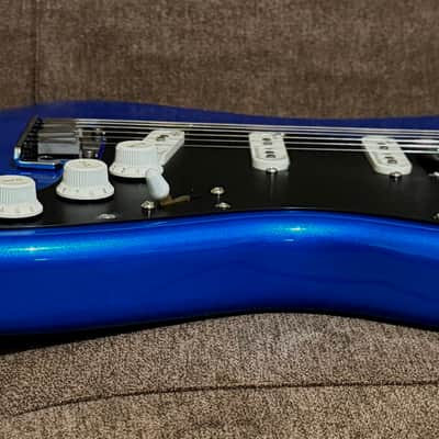 Fender American Ultra II Stratocaster with Fender Premium Hardshell Case and all Case Candy -  2024 Model in Noble Blue with Ebony Fretboard image 12