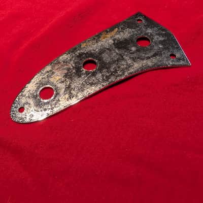 (#B83) Fender 1960's Jaguar Controls Plate image 2