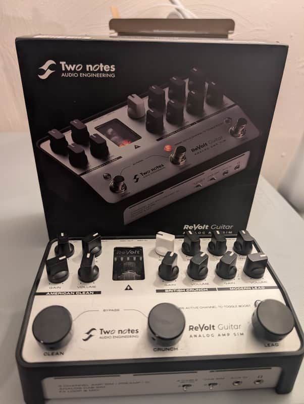 Two Notes ReVolt Guitar Preamp distortion pedal