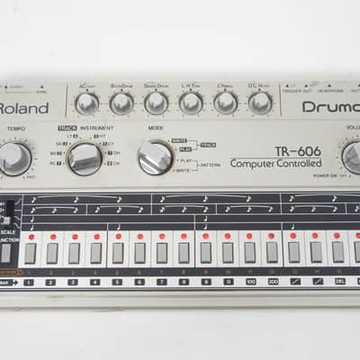 Immagine [SALE Ends Sep 3] Roland TR-606 Drumatix Computer Controlled Vintage Drum Machine w/ 100-240V PSU - 2