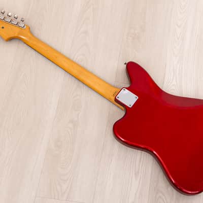 1986 Fender Jaguar '62 Vintage Reissue JG66-75 Candy Apple Red First-Year, Japan MIJ Fujigen image 13