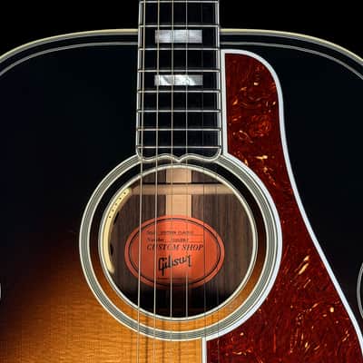 2023 Gibson SJ-200 Custom Shop Western Classic Rosewood w LR Baggs ~ Vintage Sunburst image 6