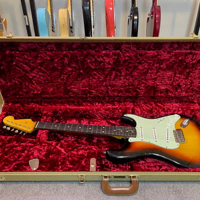 Fender Stratocaster in vintage Sunburst - Aged by MJT Guitars - Medium Relic. Premium Ash Body image 15