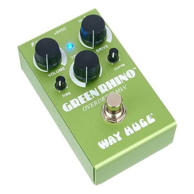 Way Huge Smalls Green Rhino MKV Overdrive Guitar Effects Pedal image 3