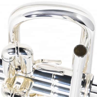 Jupiter JTR1160RSQ Intermediate Bb Trumpet in Silver Plate SN EA15719 image 12