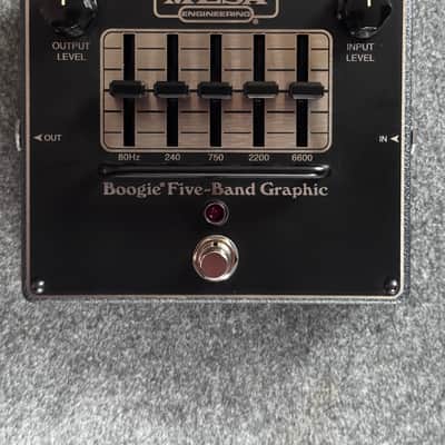 Mesa Boogie 5 Band Graphic EQ Pedal 2010s - Black