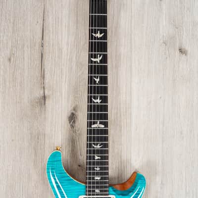 PRS Paul Reed Smith Custom 24-08 10-Top Guitar, TCI Pickups, Wing Tuners, Carroll Blue 2024 image 4