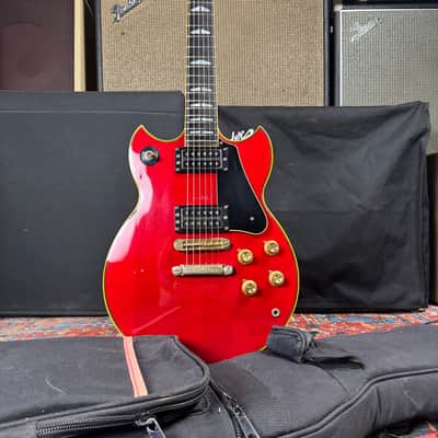 Yamaha SG2000 Neck Through Solid Body Persimmon Red - 1976 image 2