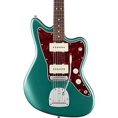 Fender American Professional Classic Jazzmaster Electric Guitar. Rosewood Fingerboard, Faded Sherwood Green Metallic image 1