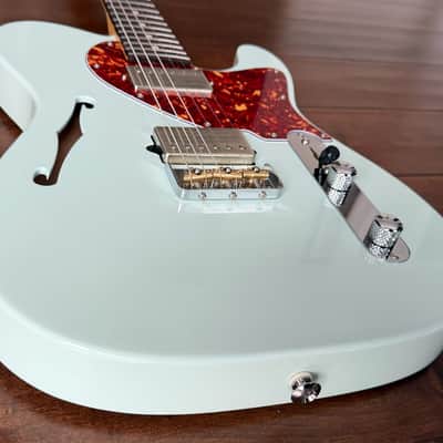 Suhr ALT T Electric Guitar HH Sonic Blue Rosewood Neck 87822 image 4
