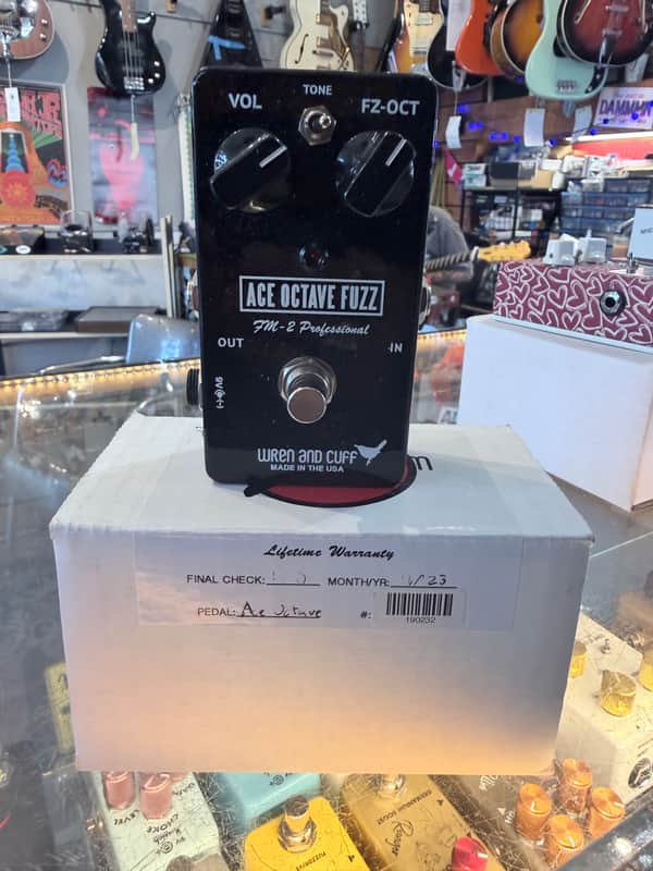 Wren and Cuff Ace Octave Fuzz 2010s - Black image 1