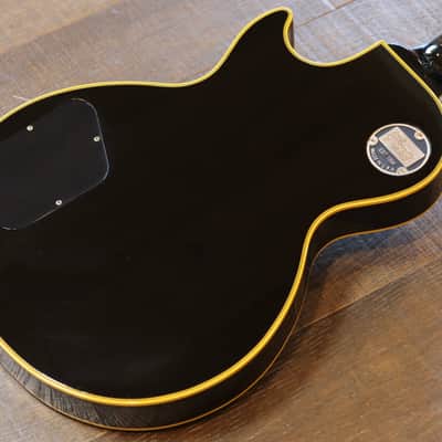 MINTY! 2021 Gibson Custom Shop Les Paul Custom Black Ebony w/ Ebony Board Custom Order Nickel Hardware + COA OHSC image 13