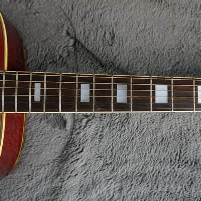 Morris MWH-03-RS MIJ Dreadnought Acoustic Guitar w/ Hard Case image 6