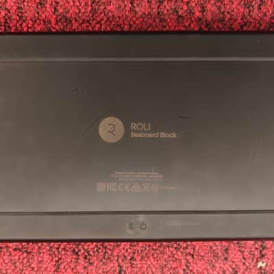 ROLI Seaboard Block 24-Key Expressive MIDI Keyboard Controller 2010s - Black image 2