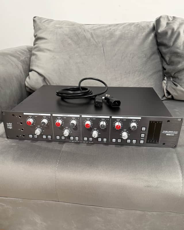 SSL Pure Drive Quad 4-Channel SuperAnalogue Mic Preamp - Excellent Condition image 1