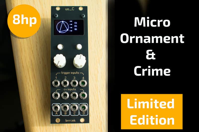 Ornament & Crime [Limited Edition 2018] uO_c Micro Mini image 1
