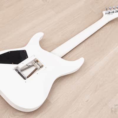1989 ESP Custom Shop Horizon Custom Vintage Neck Through Guitar White, Near-Mint w/ Floyd Rose, Seymour Duncan image 14
