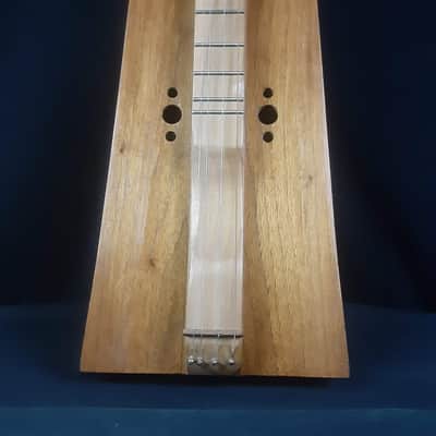 The J. Folks Mountain Dulcimer 4-String Trapezoid Solid Woods 1980s-1990s image 3