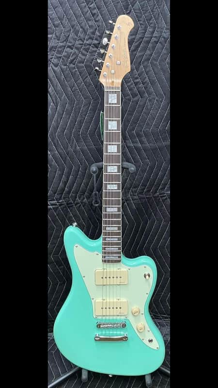 Harley Benton JA-60CC - Seafoam Green | Reverb