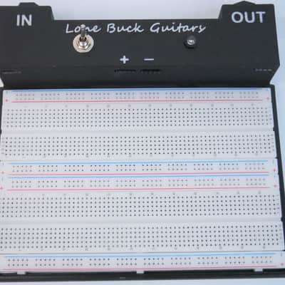 Pedal Builder Large Prototype Breadboard With Integrated Jacks, True Bypass, Power Supply and Components for Amplifier Circuit DIY Guitar Builders image 9
