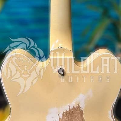 Rock N' Roll Relics Lightning P90 Aged White 241809 NAMM! image 6