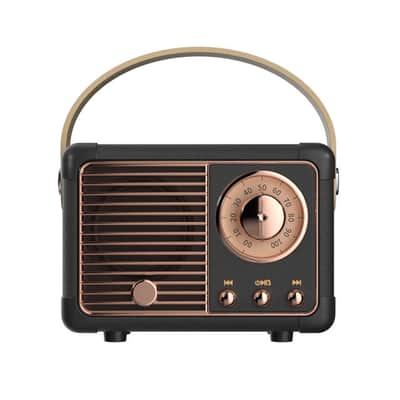 Vintage Radio-Dark Green image 2