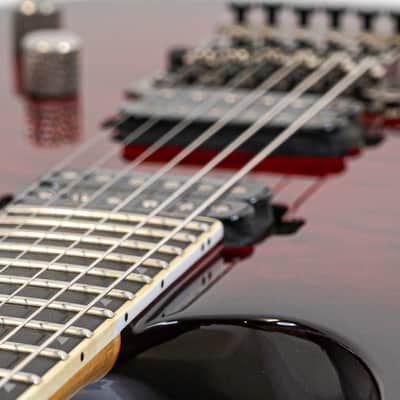2016 Jackson Pro Series SL2Q Soloist Red Flame w/ Floyd Rose, Dual Seymour Duncan Distortion Pickups image 5