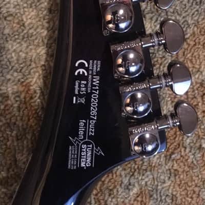Washburn Parallaxe PXS20FRTBB Trans Black Flame Top Electric Guitar w/Floyd Rose Demo Video Inside image 7