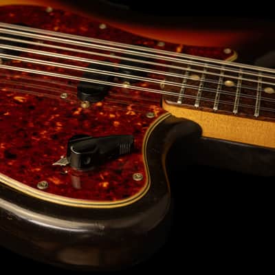 Fender Electric XII 3-Tone Sunburst 1966 image 8