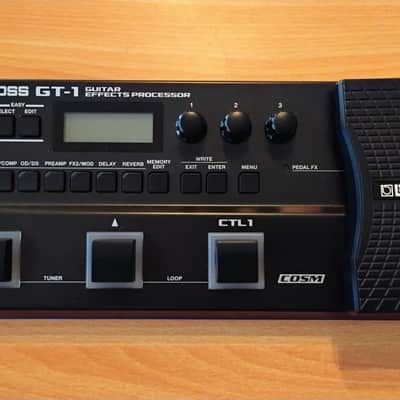 Boss GT-1 Guitar Effects Processor 2016 - Present - Black image 4