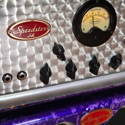 Speedster Deluxe 25 watts Head & Cabinet Soldano 1995 Purple image 3