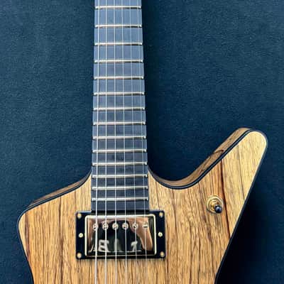 Dean - USA - Custom African Black Limba/KORINA Cadillac - Oil Finish - Seymour JB and Jazz Pickups - Gold Hardware - 12"-16" Compound Radius - Slim "D" Neck Profile - Brass Nut - Jeskar Gold Jumbo Frets - 22 Frets - OHSC - Call for Best Price !!! image 7