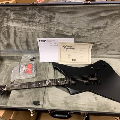 ESP James Hetfield Snakebyte Black Satin Electric Guitar + Hard Case B-Stock Made in Japan image 24
