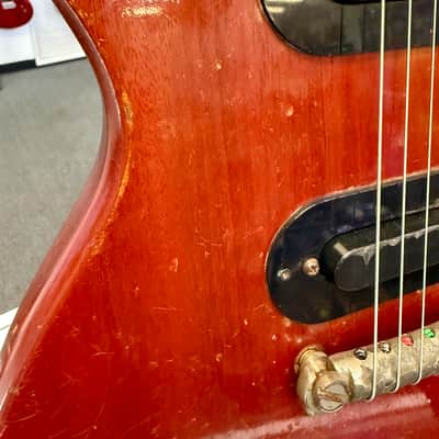 Immagine Gibson 1965 Melody Maker Vintage Electric, Cherry with Gig Bag - Pre Owned - 7