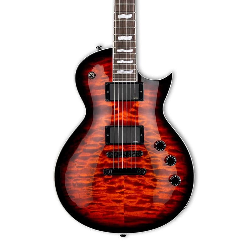 ESP LTD EC-400 QM Vintage Burst image 1