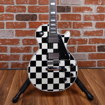 Gibson Custom Shop TRG Stinger Series les Paul Custom Murphy Lab Ultra Light Aged Checkerboard 2025 w/OHSC image 4