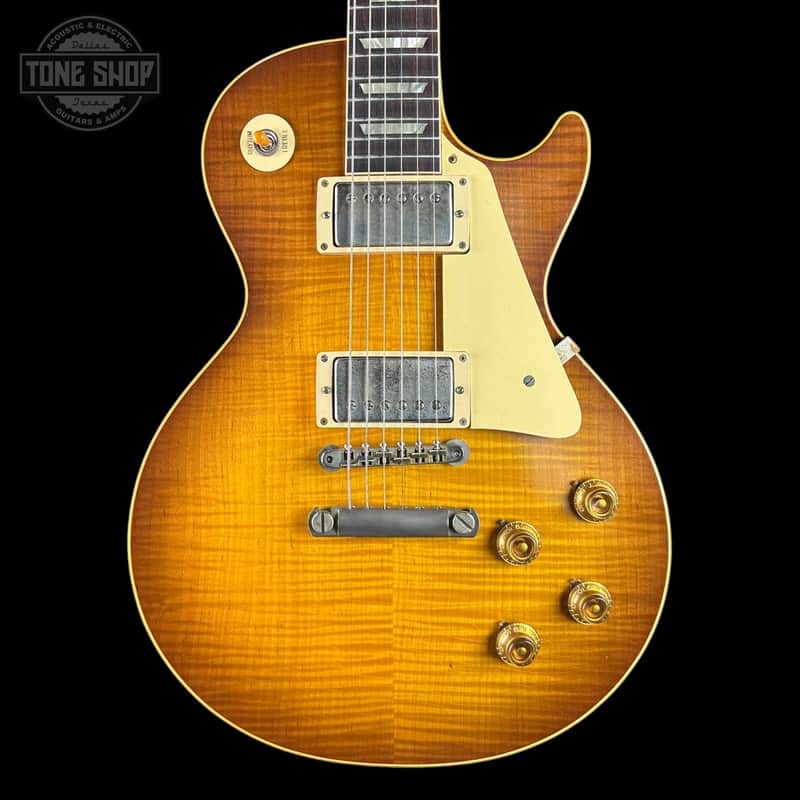 Gibson Custom Dealer Select 1959 Les Paul Standard Golden Poppy AAA Top Ultra Light Aged w/case 961014 image 1