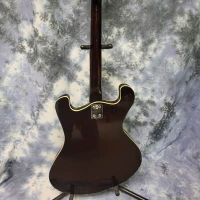 Video Demo Vintage RARE 1968 Japan Noble Model EG 68-2HT Mosrite Style Dual Pickup New Strings Pro Setup Gigbag image 13