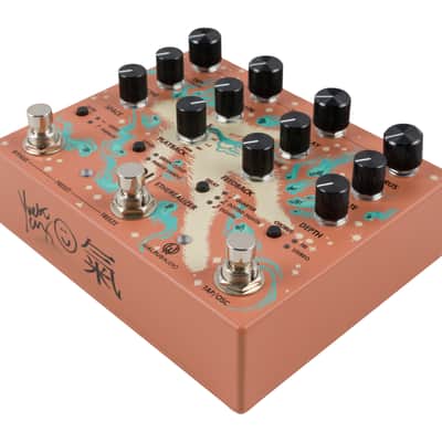 Walrus Audio Qi Etherealizer Stereo Multi-Effects Pedal (Terracotta) [USED] image 3