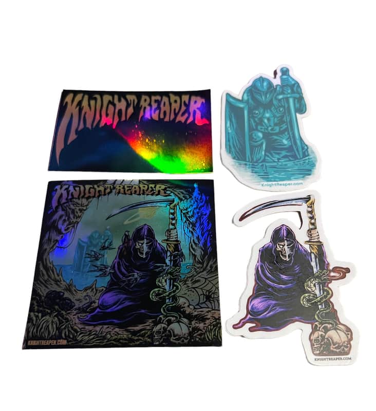 Knight Reaper Session 1 Sticker Pack image 1