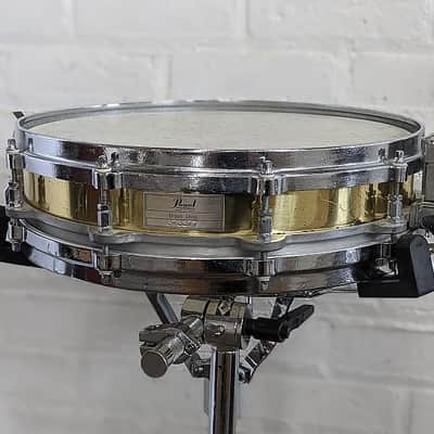 Pearl B-914P Free-Floating Brass 14x3.5" Piccolo Snare Drum (1st Gen) 1984 - 1991