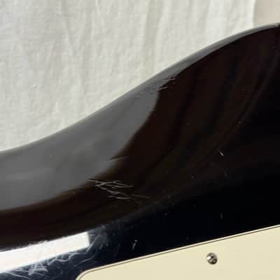 Fender American Standard Stratocaster Guitar with Case 2012 - Black / Maple neck imagen 20