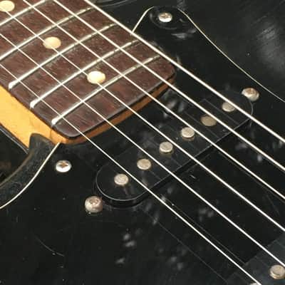 LEFTY! 1978 Vintage Fender Stratocaster Black Nitro Lacquer Strat Aged Relic Guitar Left CBS ‘78 HSC image 11