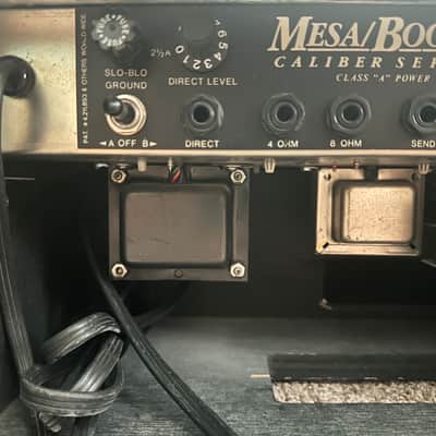 Mesa Boogie 50 Caliber 50-Watt (EL84 Version) Late-80s - Black Tolex image 8