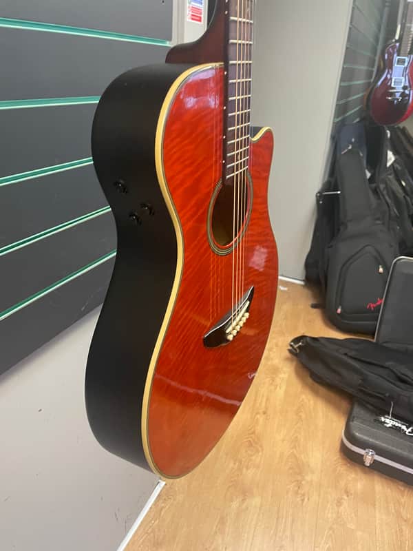 Yamaha APX-SPLI 1992 Transparent Amber Electro Acoustic Guitar