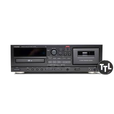Teac: AD-850 Cassette Player / CD Player / USB Recorder (AD850SEB) - Black image 1