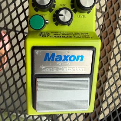 Maxon SD-9 Sonic Distortion with Analogman Super mod image 1