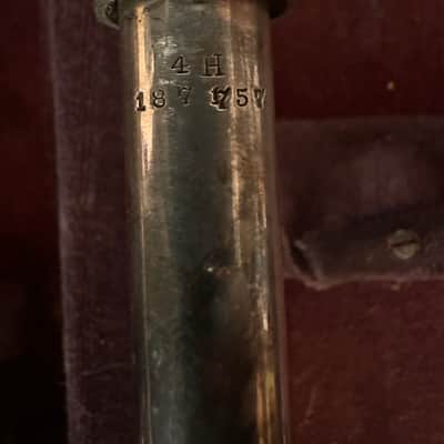 1926 C.G. Conn 4H Artist Silver-Plated Tenor Trombone w/Case & Conn-Innes Mouthpiece image 7